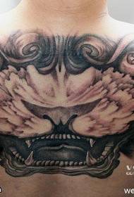 雄狮 霸气 雄狮 tattoo-patroon
