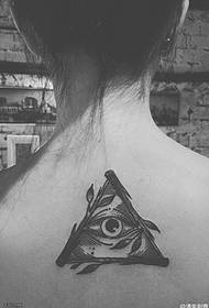 Spini spate van Gogh model omniscient ochi tatuaj