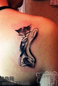 ຮູບແບບ tattoo fox fox ງາມທີ່ສວຍງາມ