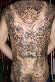 дечки повратак велики доминирајући класик је водећа слика узорка тетоважа