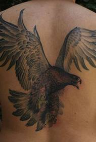 immagine del modello del tatuaggio dell'aquila prepotente moda personalità personalità