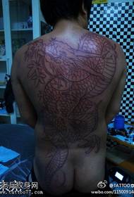 model spectaculos de tatuaj de dragon spectaculos