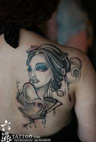 Modello di tatuaggio femminile Meizu