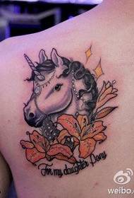 Chithunzi cha tattoo cha unicorn