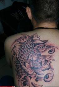 back tattoo after shoulder fish tattoo pattern good looking pictures