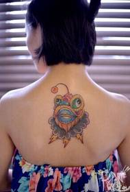 Meedercher zréck schéin Dance Lion Head Tattoo Bild