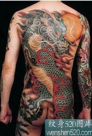 Tatuaggio unicorno animale bestia animale di buon auspicio