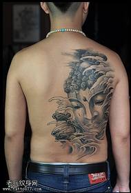 Ar ais patrún tattoo Buddha
