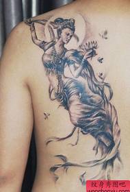 Tattoo show, recommend a back flying tattoo