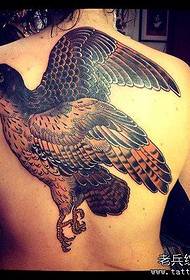 Ветеранські татуювання всім рекомендують малюнок татуювання з повним спиною
