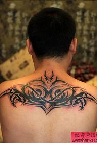 Nazaj totem tatoo vzorec