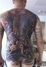Demon Tattoo Pattern: Full Back Devil Tattoo Pattern Tattoo Picture