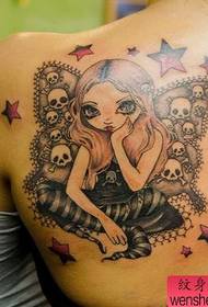 Back Butterfly Elf Tattoos