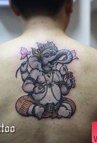 Boys back classic classic icon tattoo