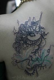 Chiwonetsero cha tattoo, tsimikizirani dongosolo la tattoo la unicorn