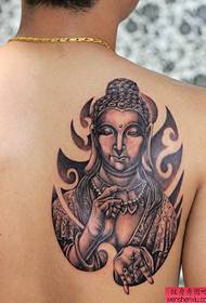 Назад Тибетский рисунок татуировки Будды Пустоты