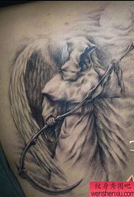 Tatuaj de moarte la spate