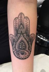 Arm Ευρώπη και Αμερική μυστήριο Fatima χέρι τατουάζ μοτίβο