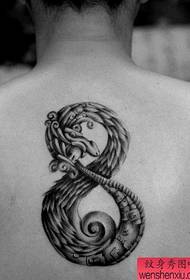 Najlepšie tetovanie show, odporúčame tetovanie draka späť