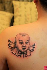 Pêşandana Tattoo, tattooek portreyek paşîn pêşniyar bikin