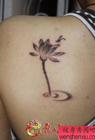 მცირე ახალი უკანა Lotus dragonfly tattoo მუშაობს