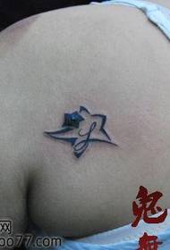 ຮູບແບບ tattoo totem pentagram