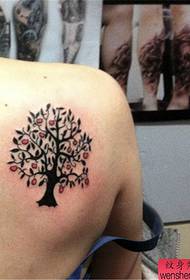 Tattoo show, recommend a shoulder tree tattoo