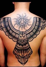 „Tattoo 520“ galerija: Visas „Totem“ tatuiruotės modelio paveikslas