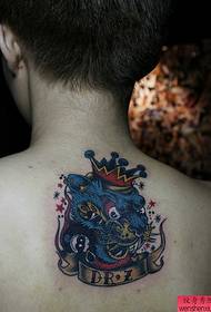 Tatuointinäytös, suosittele takatiikeri-tatuointikuviota
