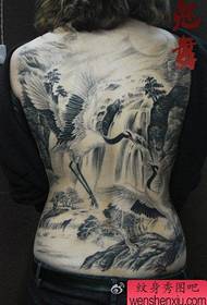 Ekskiz bote plen modèl tatoo teknik