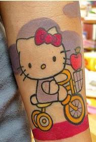 Hand beautiful personality cartoon tattoo pattern picture