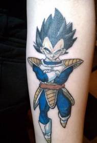 Dragon Ball Vegeta Dövme Resim