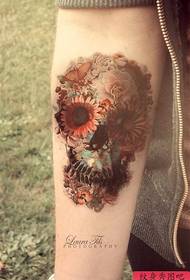 Нишони Tattoo, тавсия диҳед, ки як тасвири косахонаи аврупоӣ ва амрикоиро пешниҳод кунед