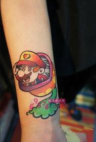 Cute Tattoo për Personalitetin e Doreve të Mario 83440 @ foto krijuese e lezetshme e tatuazhit të breshkave