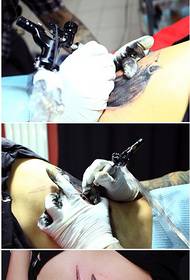 Kar állati divat tetoválás kép