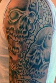 Vintage calaveras setịpụrụ ihe osise totem