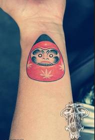 Hand gekleurde Dharma tatoeëringswerk  84167 @ Tatoeëringswerk vir vrouekleurige kubusse vir tatoeëring