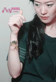 Слика за тетоважи на зглобот аватар за убавина