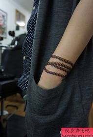 Modello di tatuaggio popolare pop braccialetto bellissimo polso