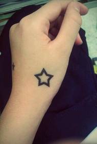 Beautiful stars tattoo pictures