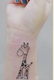 Bellissimo modello da polso con giraffa per goderti le foto