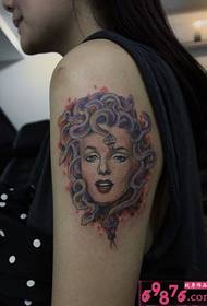 Креативно Monroe Edition Medusa Tattoo Слика