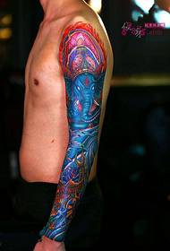 Hegemony God Flower Arm Personalidad Tattoo Larawan