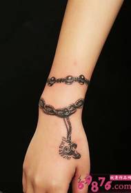 Immagine tatuaggio tatuaggio braccialetto creativo
