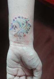 Moemoea moemoea Wrist Tattoo Pikitia
