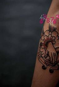 Двојка среќа рака за рака слика за тетоважи