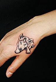 Татуировка щенка