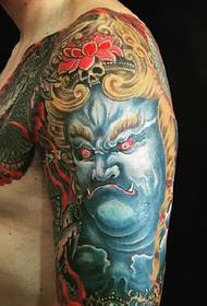 Immovable King Classic félpáncél tetoválás
