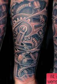 Robotarm tatuering mönster: arm robot tatuering mönster
