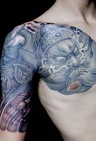 Dominējošais Zhong Rong Half Armor tetovējums